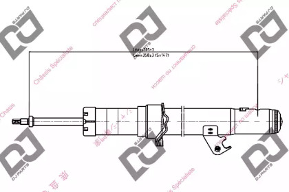 Амортизатор DJ PARTS DS1195GT